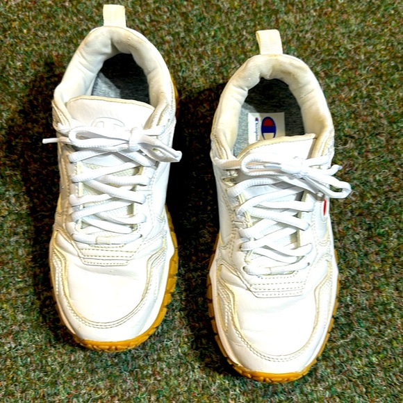 Champion Reverse Weave White Tank Tender Sneakers - Picture 4 of 7